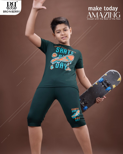 Boys Capri Cord Set | Premium Casual Wear