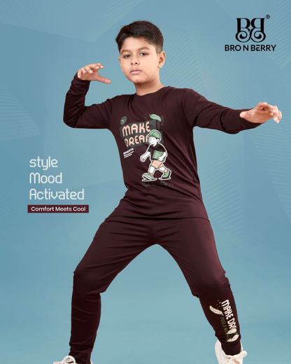 Boys Full Pant Cord Set | Premium Cotton Kids Wear