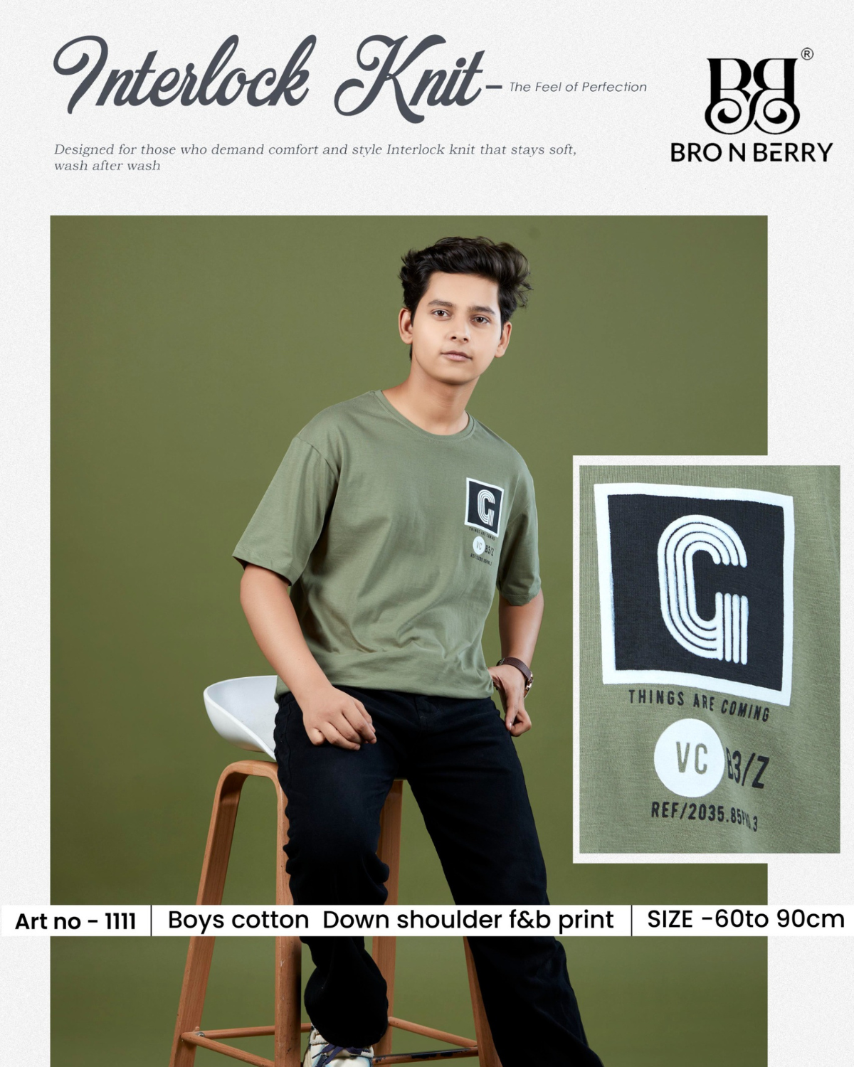 Boys Premium Printed T-Shirt