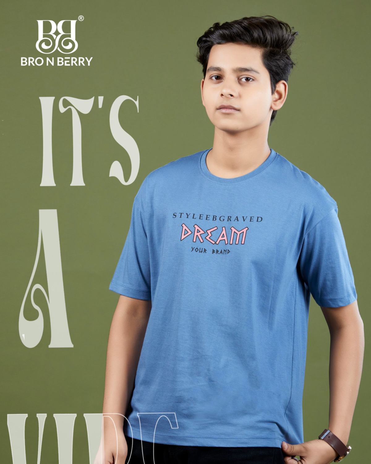 Boys Premium Printed T-Shirt