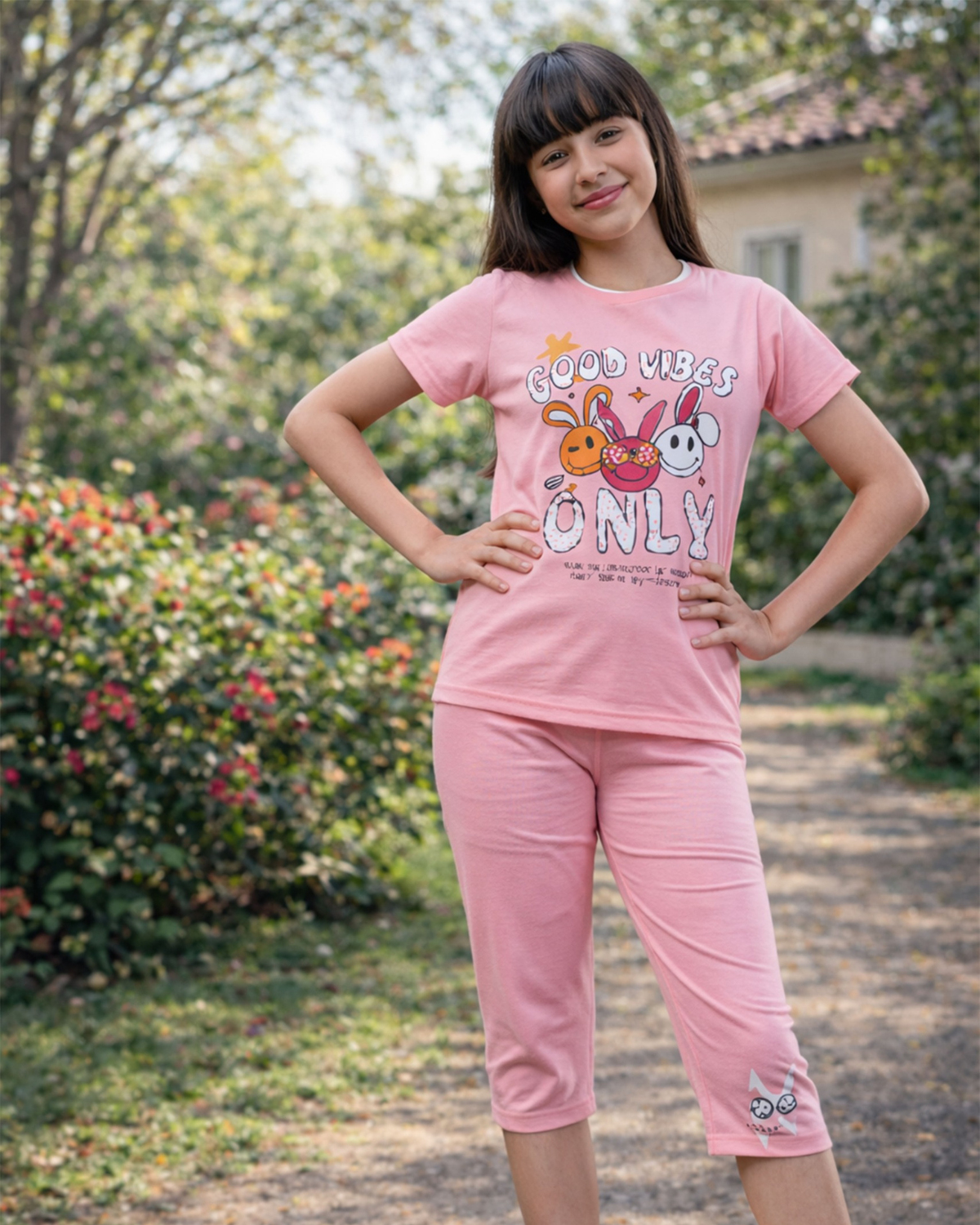 Girls Capri Set