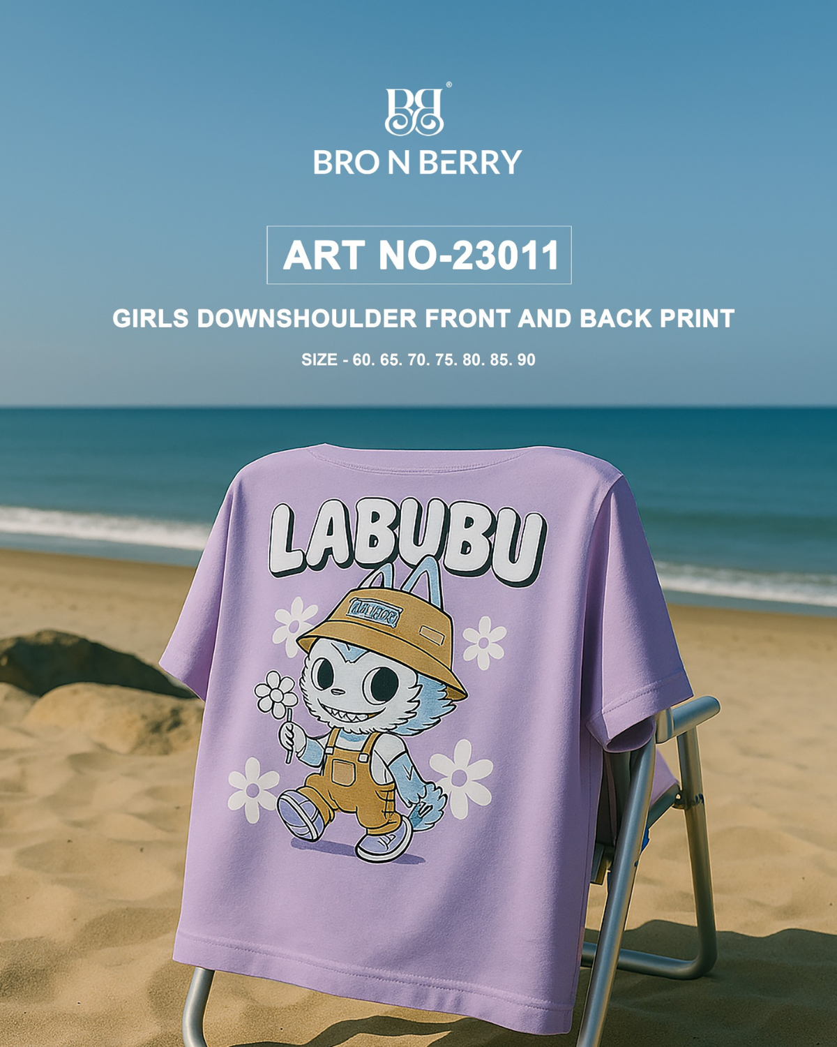 Girls Cotton Premium T-Shirt