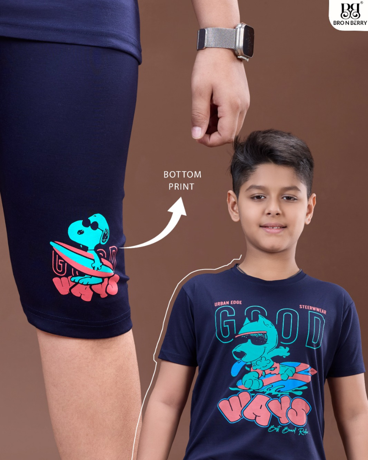 Boys Capri Cord Set | Premium Casual Wear
